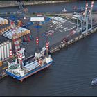 Friedrich Ernestine - offshore-Installationsschiff in Bremerhaven