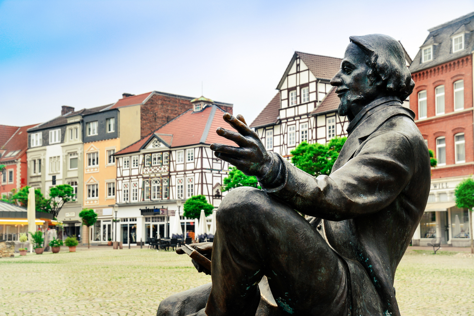 Friedrich von Bodenstedt-Peine Marktplatz