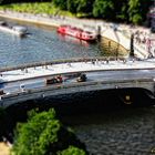 Friedrichsbrücke mit Miniatureffekt