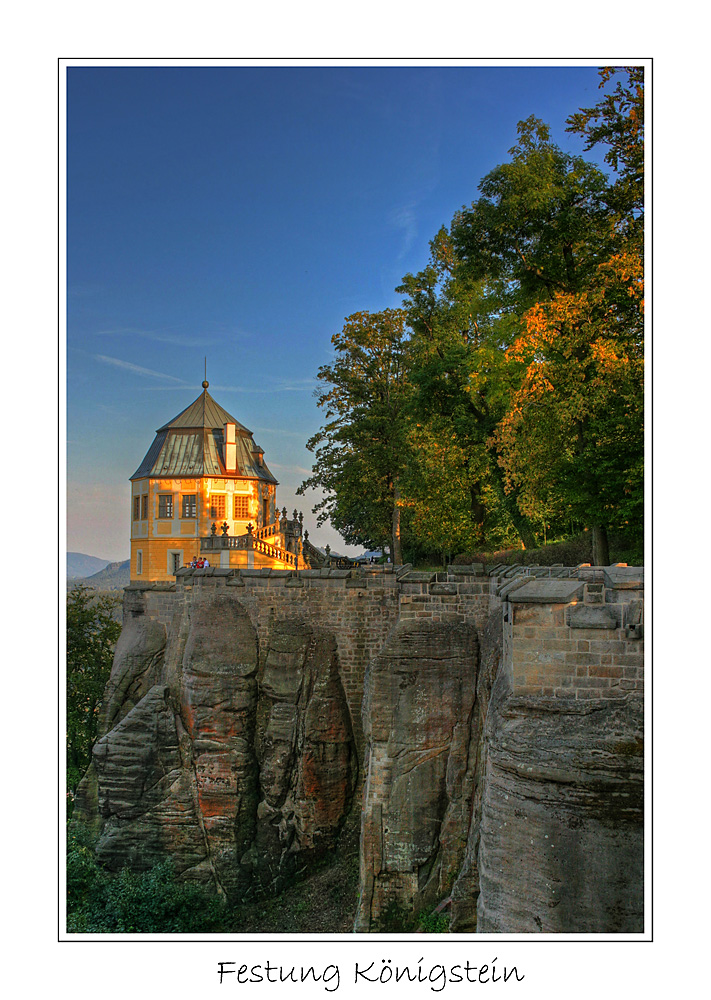 Friedrichsburg auf der Festung Königstein