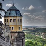 Friedrichsburg auf der Festung Königstein (HDR)