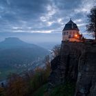 Friedrichsburg vor Sonnenaufgang