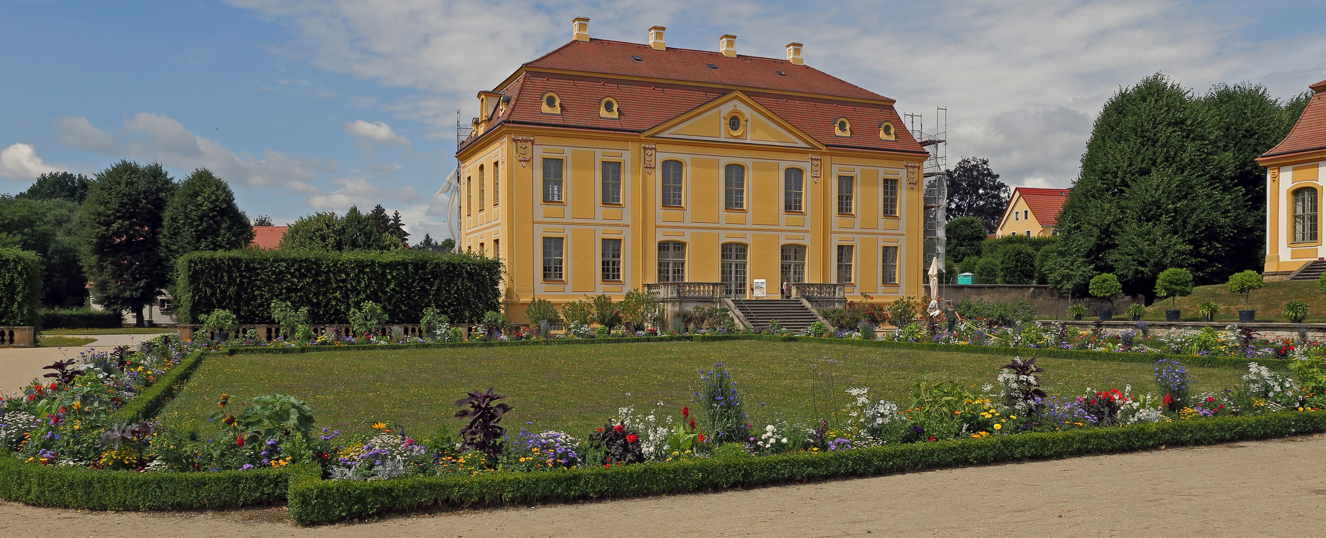 Friedrichschlößchen im Barockgarten Großsedlitz