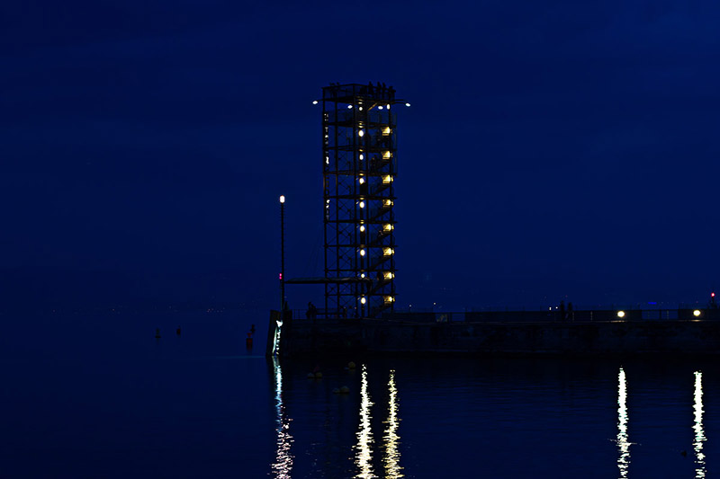 Friedrichshafen bei Nacht