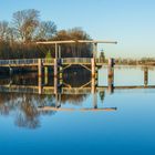 Friedrichstadt in Nordfriesland / Die Blaue Brücke