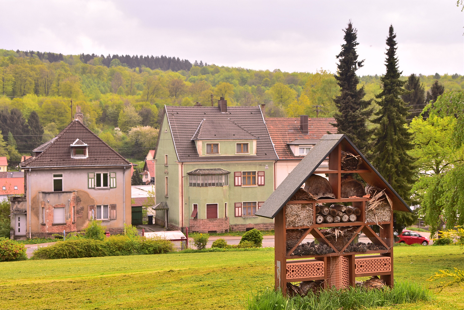 Friedrichsthal Skyline April 2018 Foto & Bild deutschland, europe