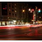 Friedrichstraße in der Nacht