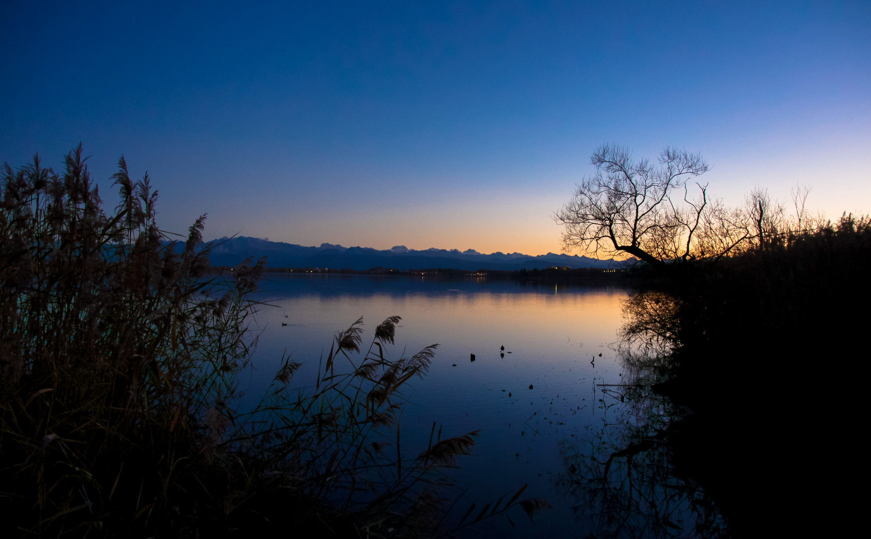 friedvolle Abendstimmung