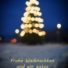 Friedvolle Weihnachten, tolle Motive, immer gutes Licht und ein gutes neues Jahr