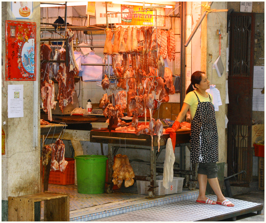 Friendly Mrs. Butcher (Hong Kong)