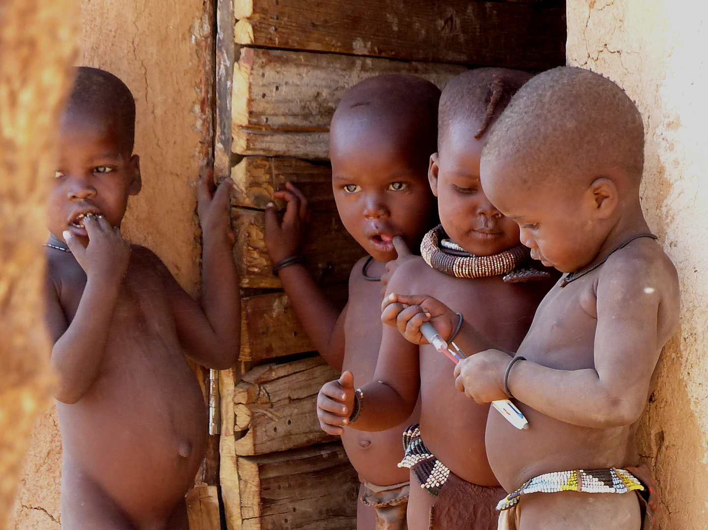 "Friends" - Himba people / Namibia