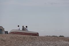 friends on a boat