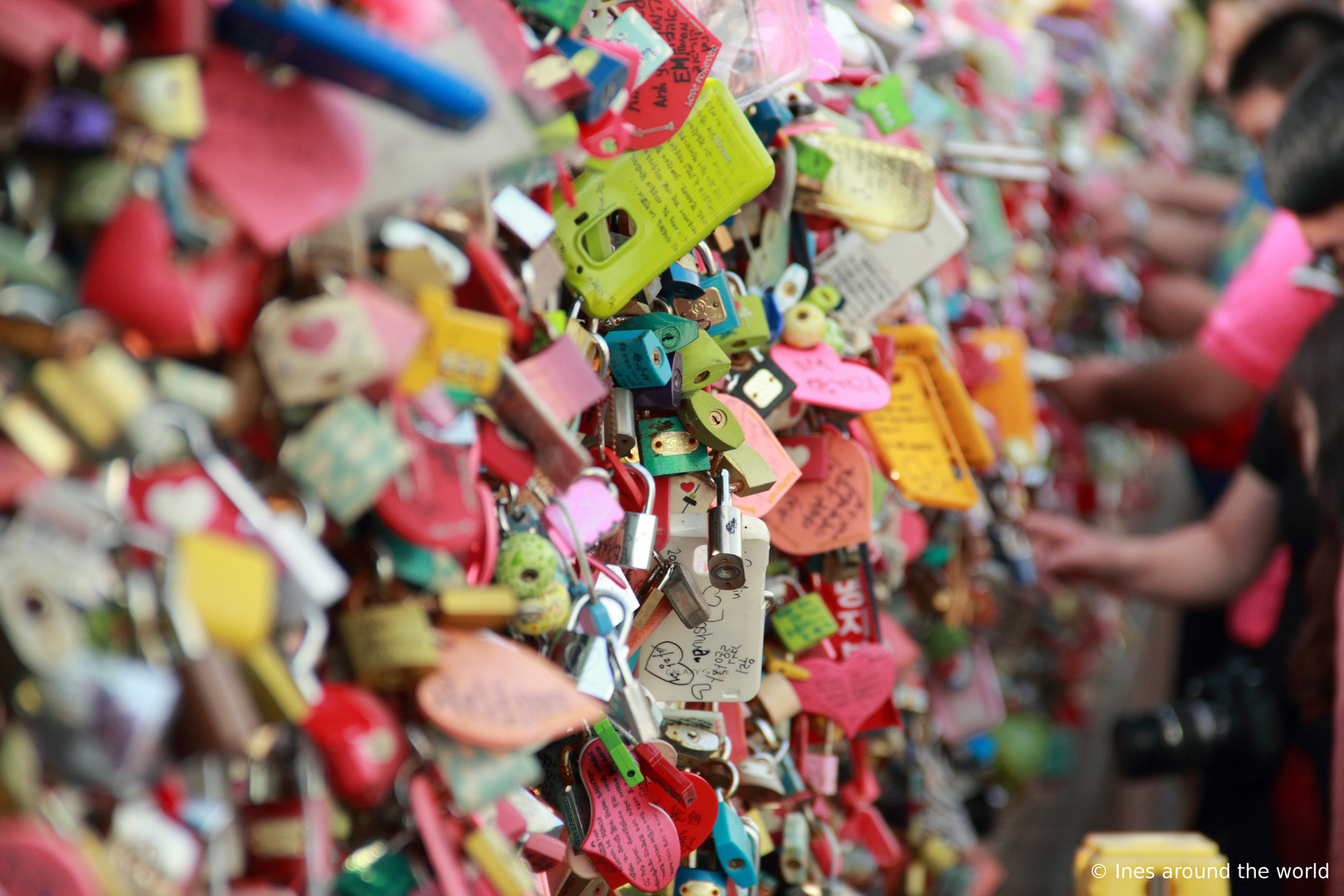 Friendship Locks at Seoul Tower