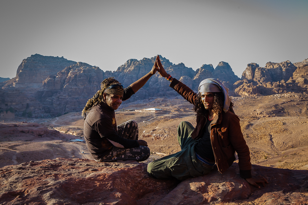 Friends@Jebel Umm al'Ami@Petra, Jordan