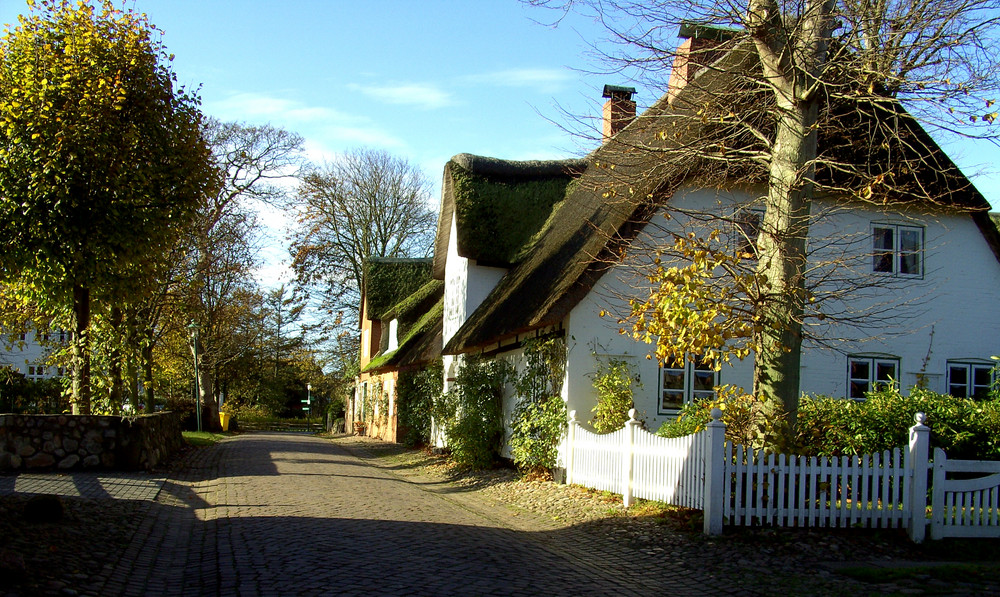 Friesenhäuser in Nieblum 1