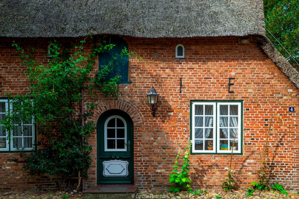 Friesenhaus mit schönem Eingang