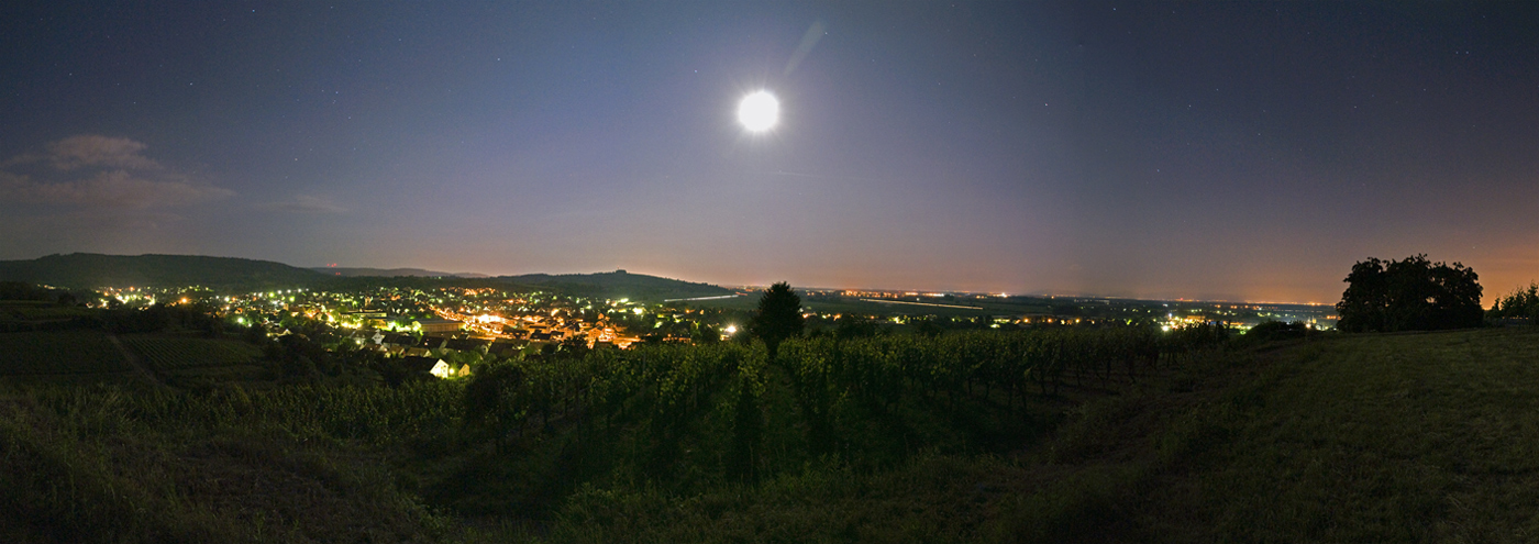 Friesenheim bei Nacht