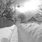 Friesenhofen im Schnee