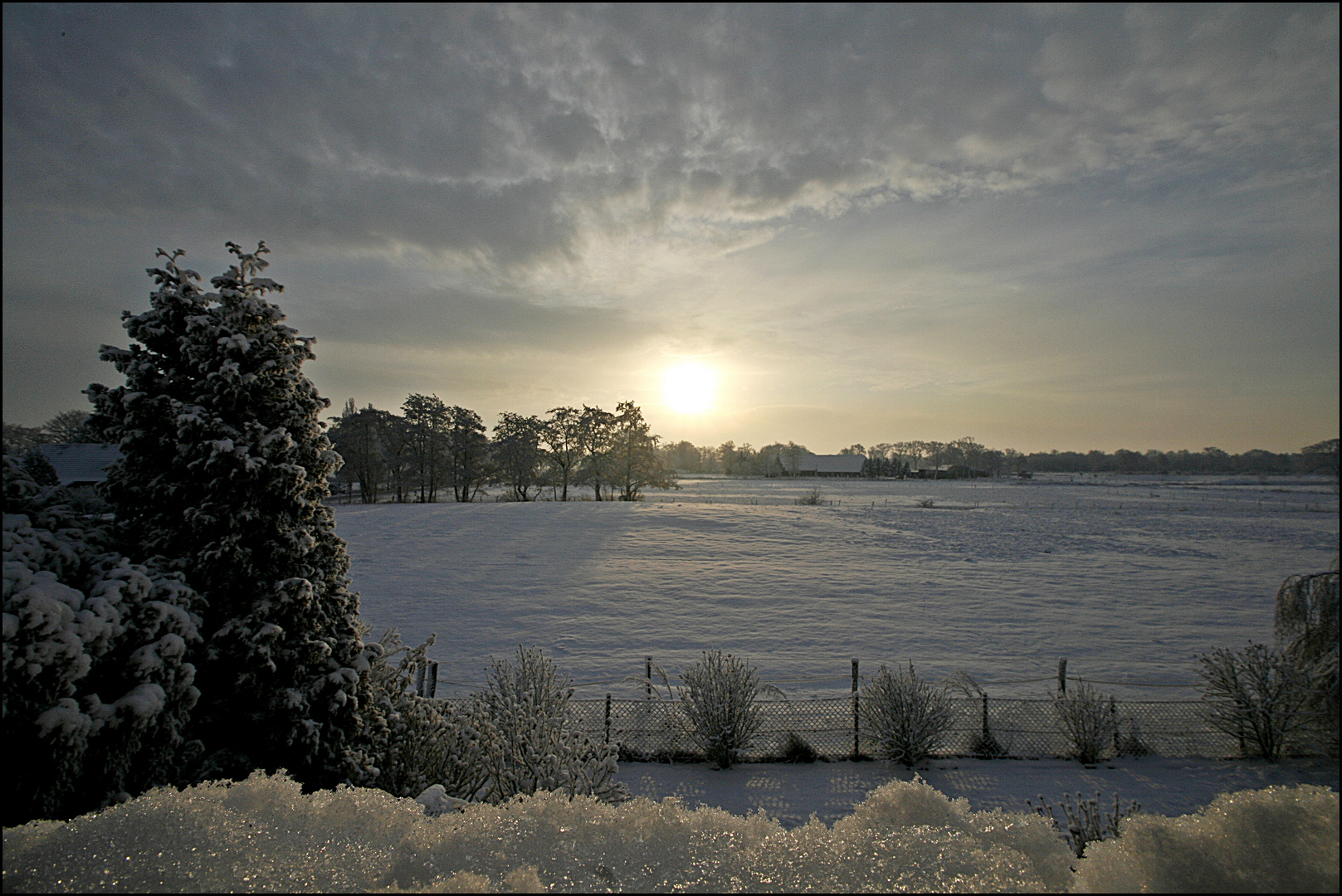 Friesische Winterlandschaft