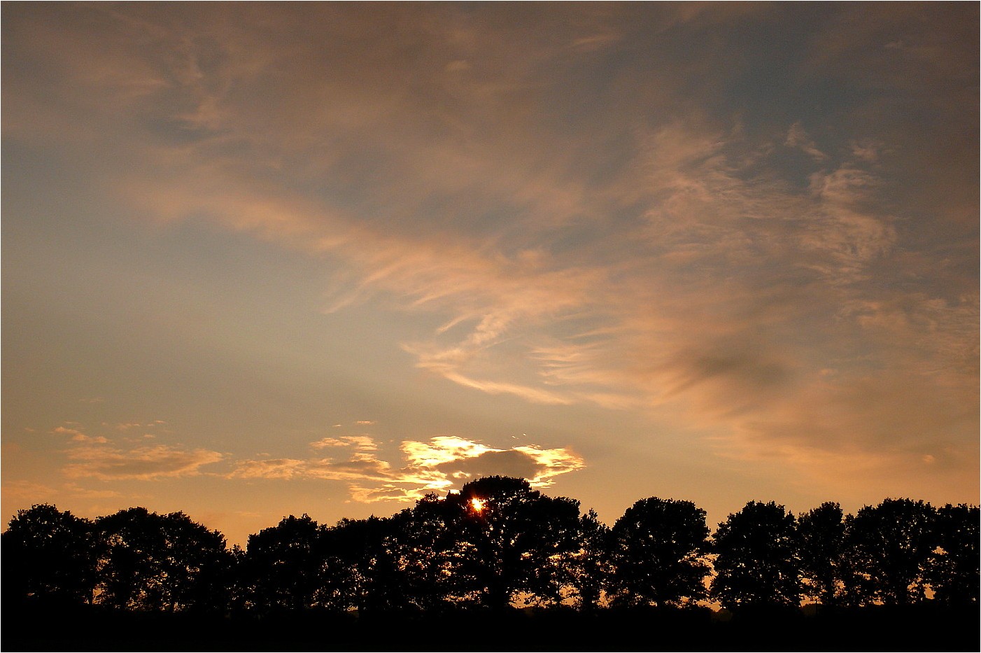 Friesischer Sonnenuntergang