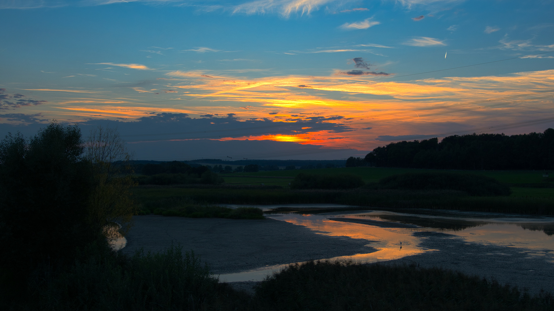 Frießnitzer See (niedriger Wasserstand)