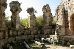 Frigidarium, im Römischen Bad von Perge