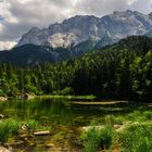 Frillensee am Fuße der Zugspitze