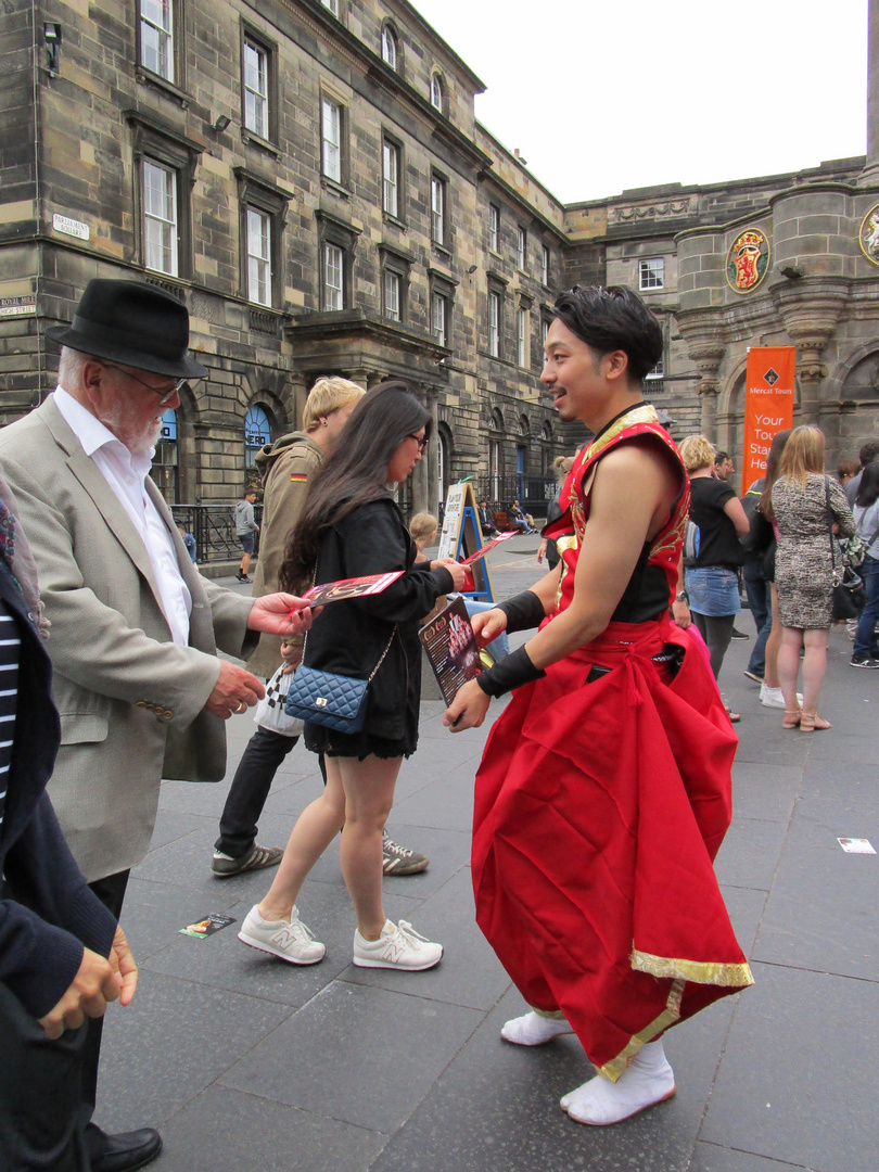 Fringe Festival in Edinburgh