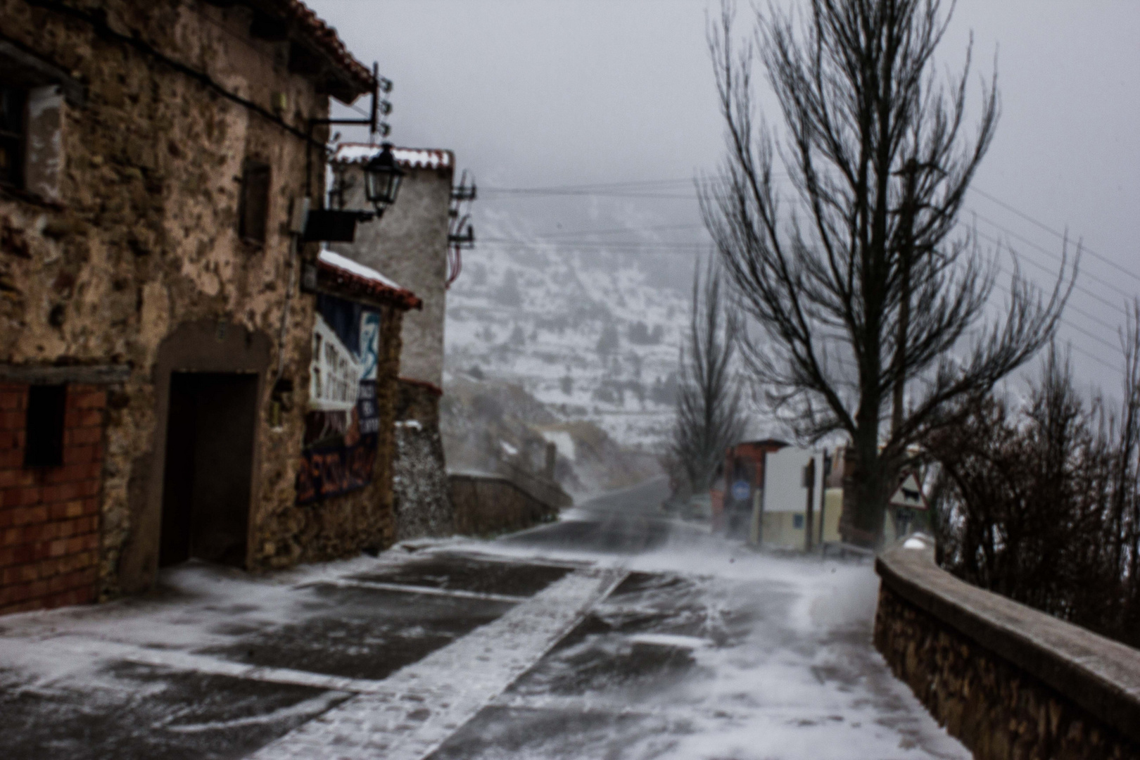 FRIO Y NIEVE EN GUDAR