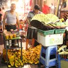 ... frisch gepresst auf einem Markt in Xian -