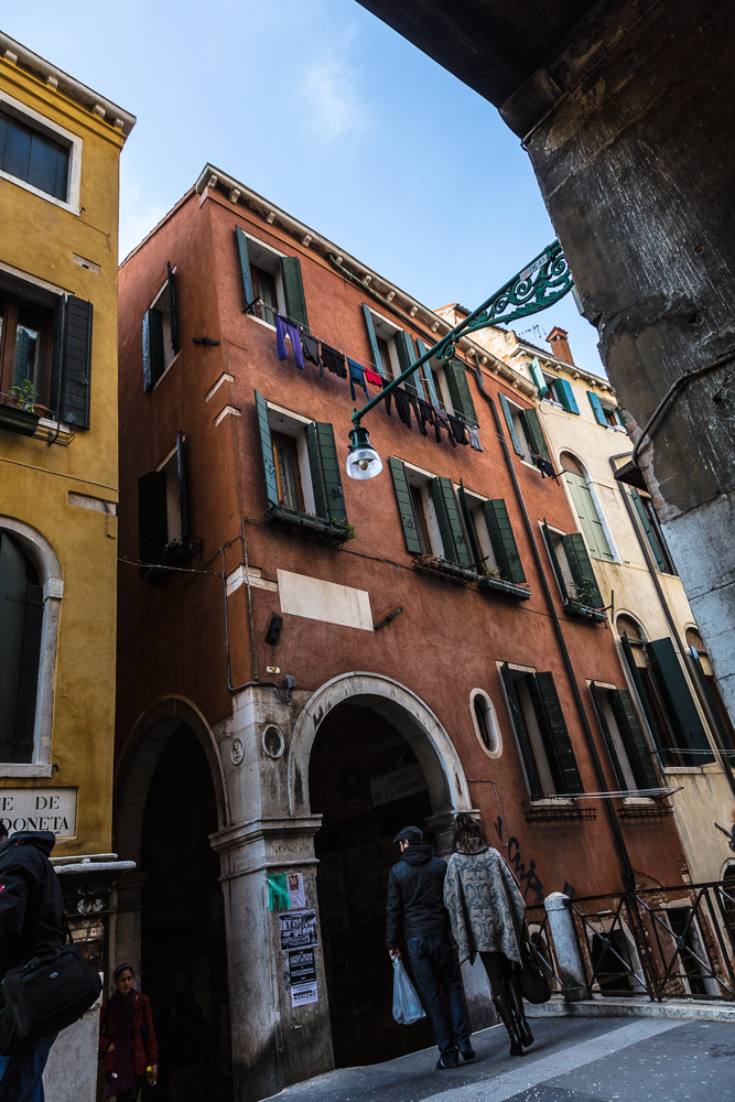 Frisch gewaschen zur Rush Hour in Venedig