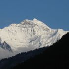 Frisch verschneite Jungfrau