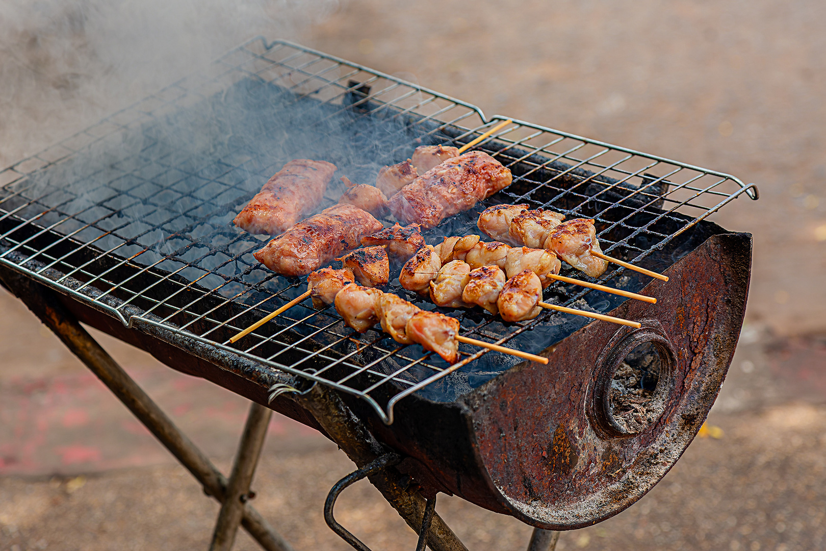 Frisch vom Grill Foto &amp; Bild | food, world, asien Bilder auf fotocommunity