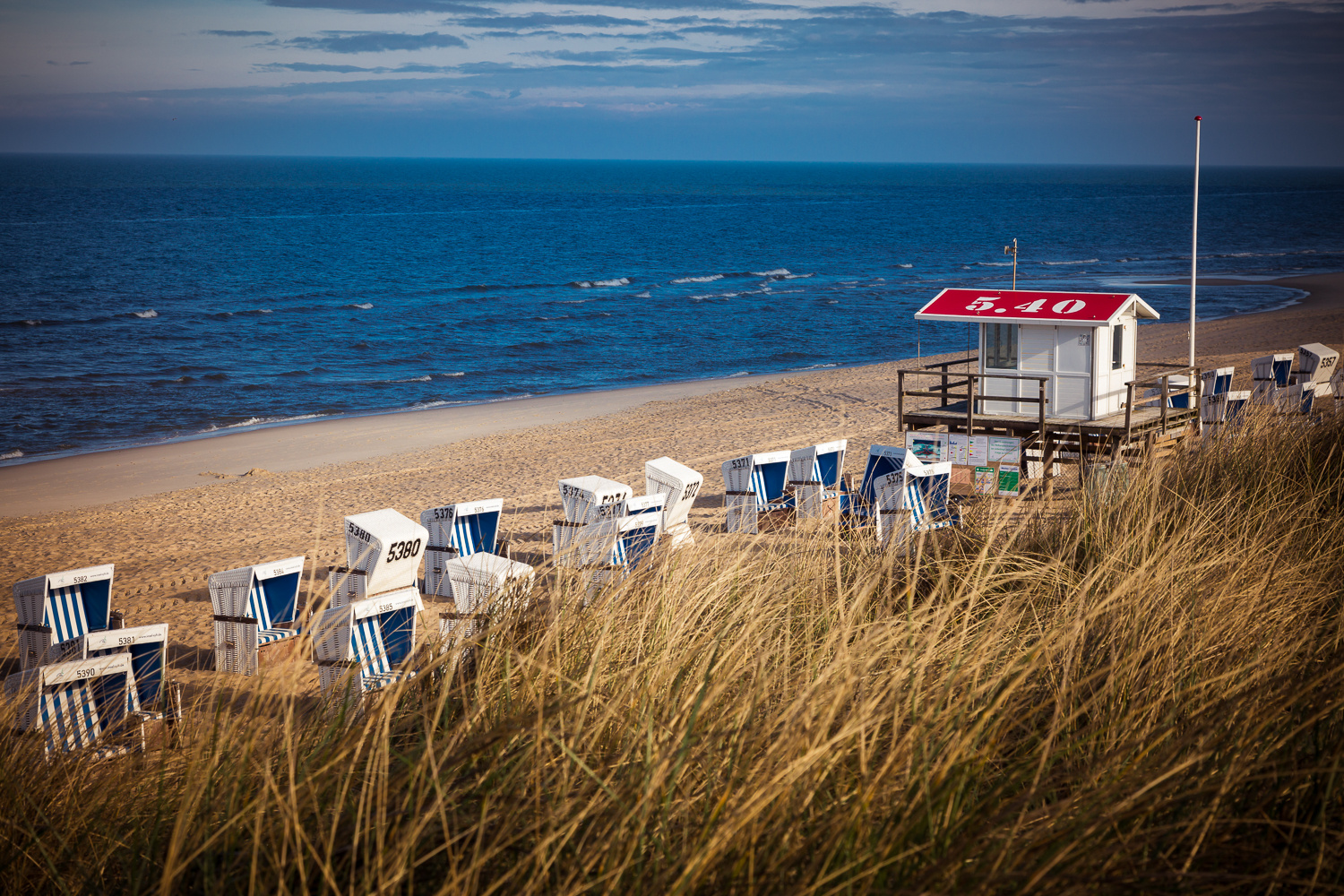 Frische Brise auf der Insel 