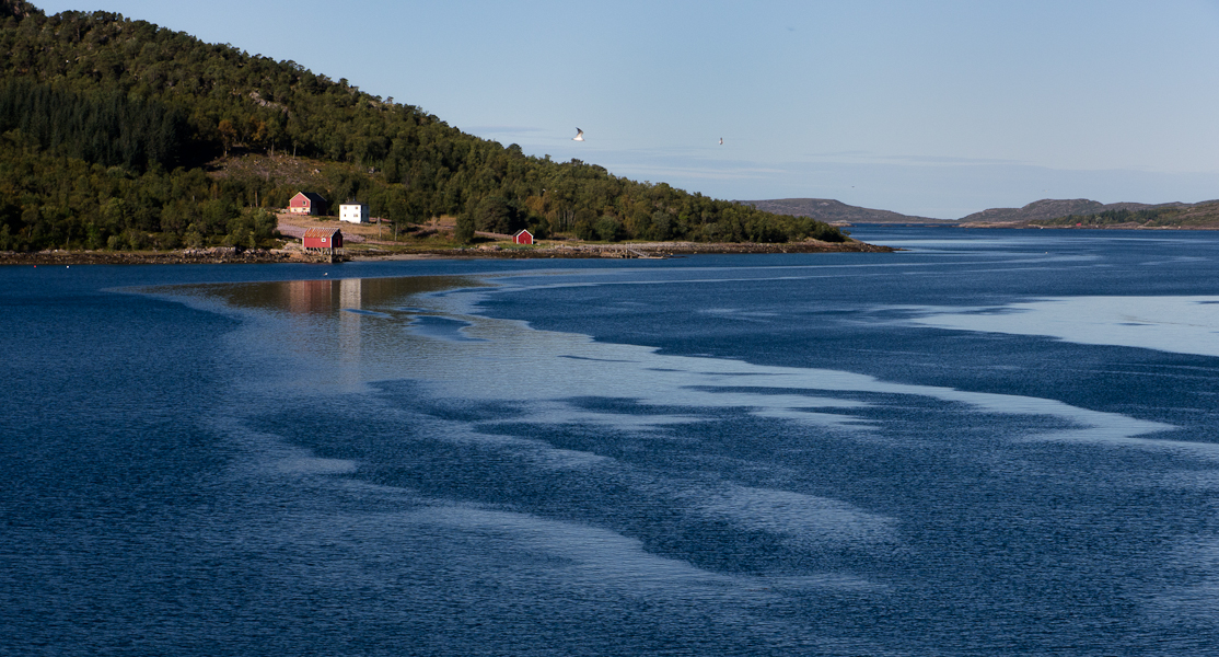 frische Brise im Fjord