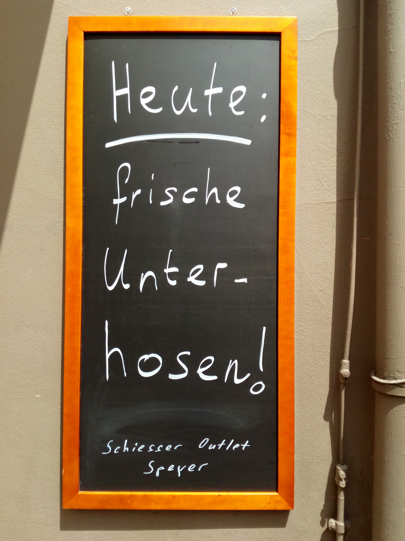 Frische Unterhosen