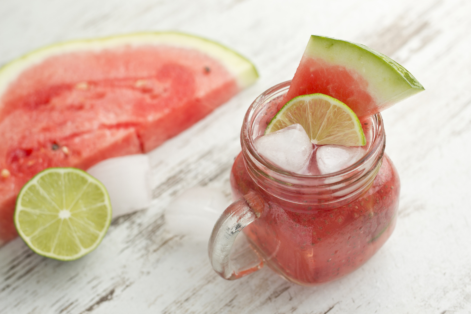 Frischer Melonen Sommer Drink