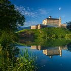 Frischer Morgen am Schloss