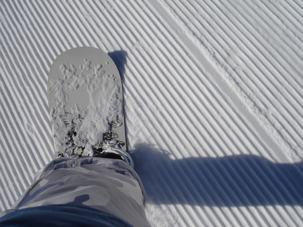 Frischer Pulverschnee !! am 15. März in Laax !!