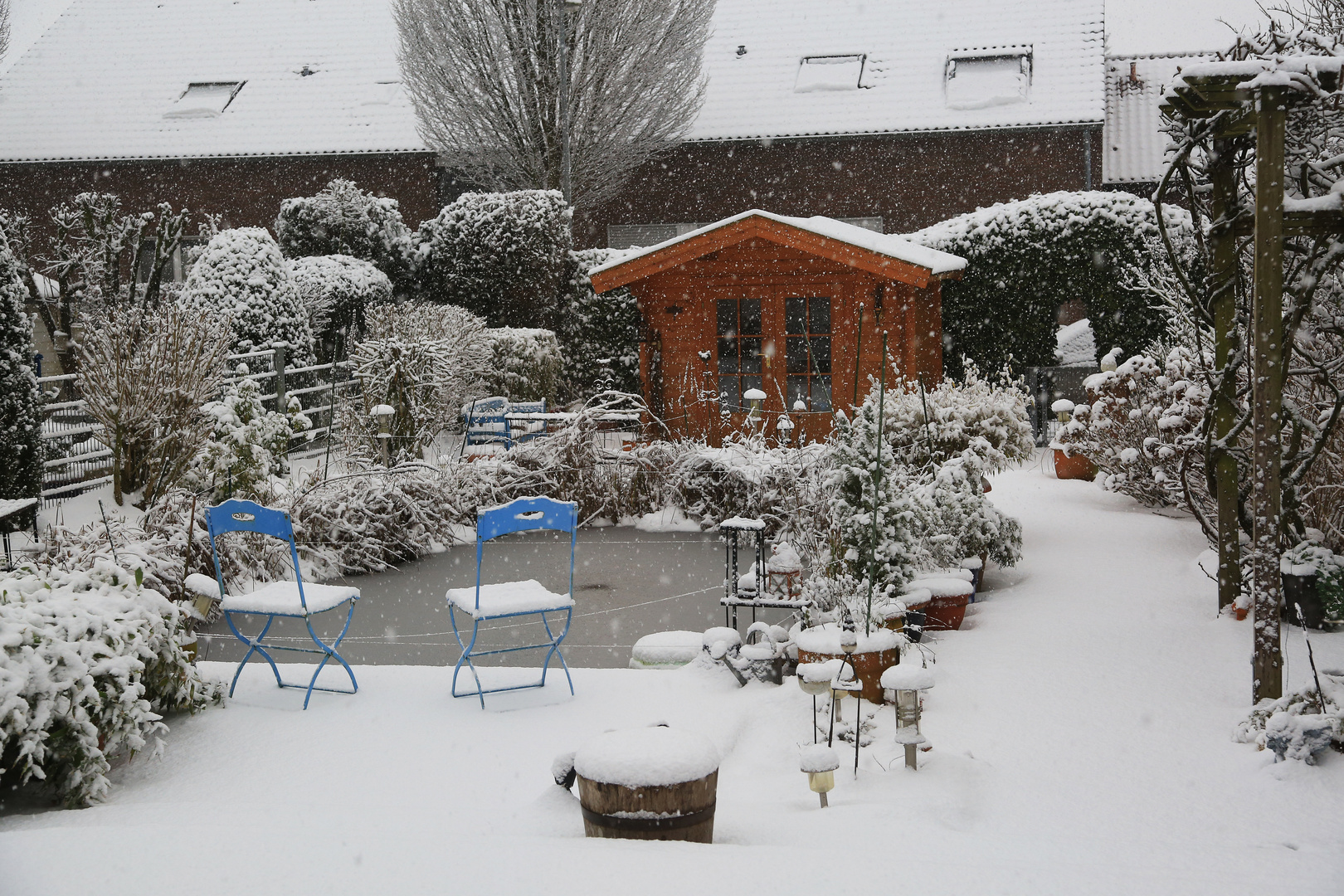 Frischer Schnee