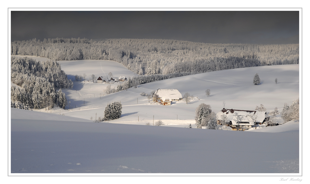 frischer Schnee