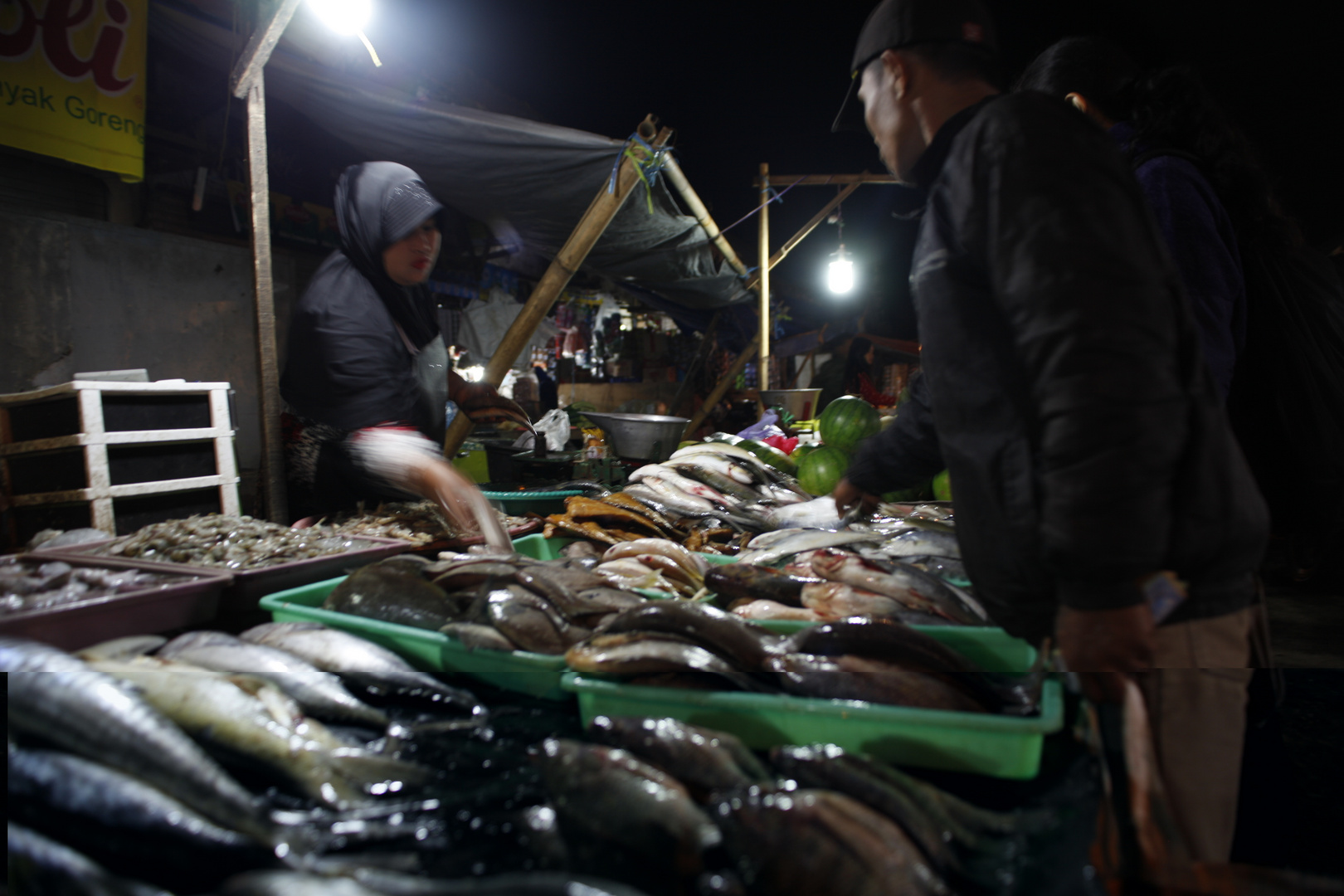 Frischmarkt in Batu Indonesien