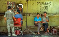 Friseur in Phnom Penh