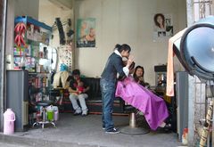 Friseursalon in Kunming