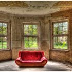 Fritzens Rotes Sofa