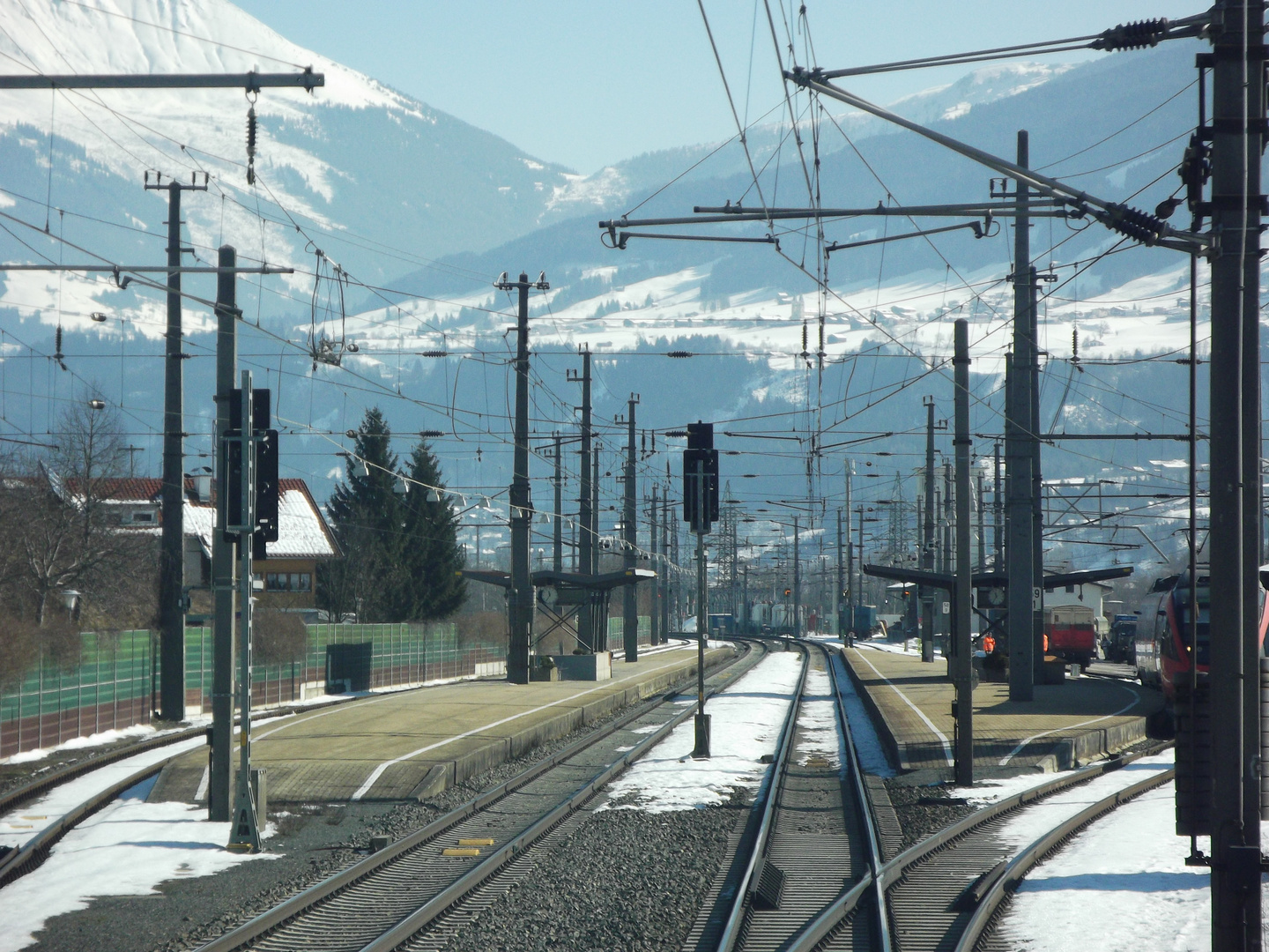 Fritzens - Wattens bei Kaiserwetter