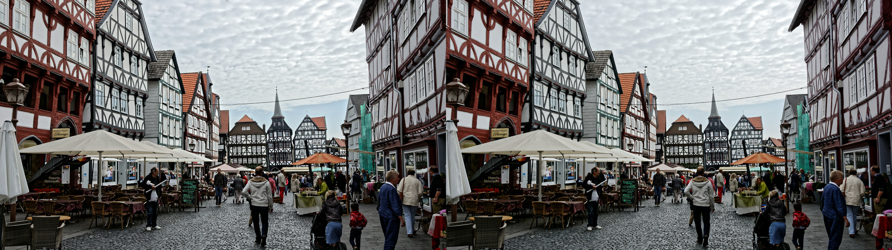 Fritzlar die alte Kaiserstadt in Hessen,nahe Kassel. 2015 (2)