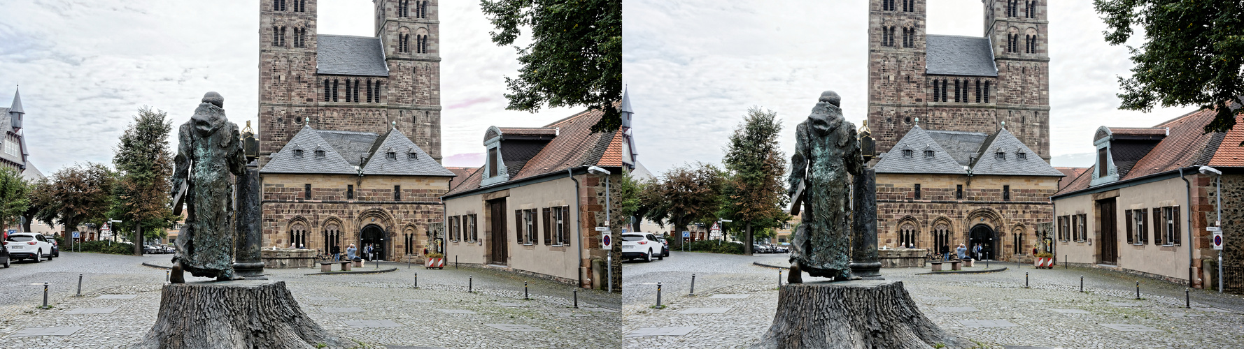 Fritzlar die alte Kaiserstadt in Hessen,nahe Kassel. 2015 (5)