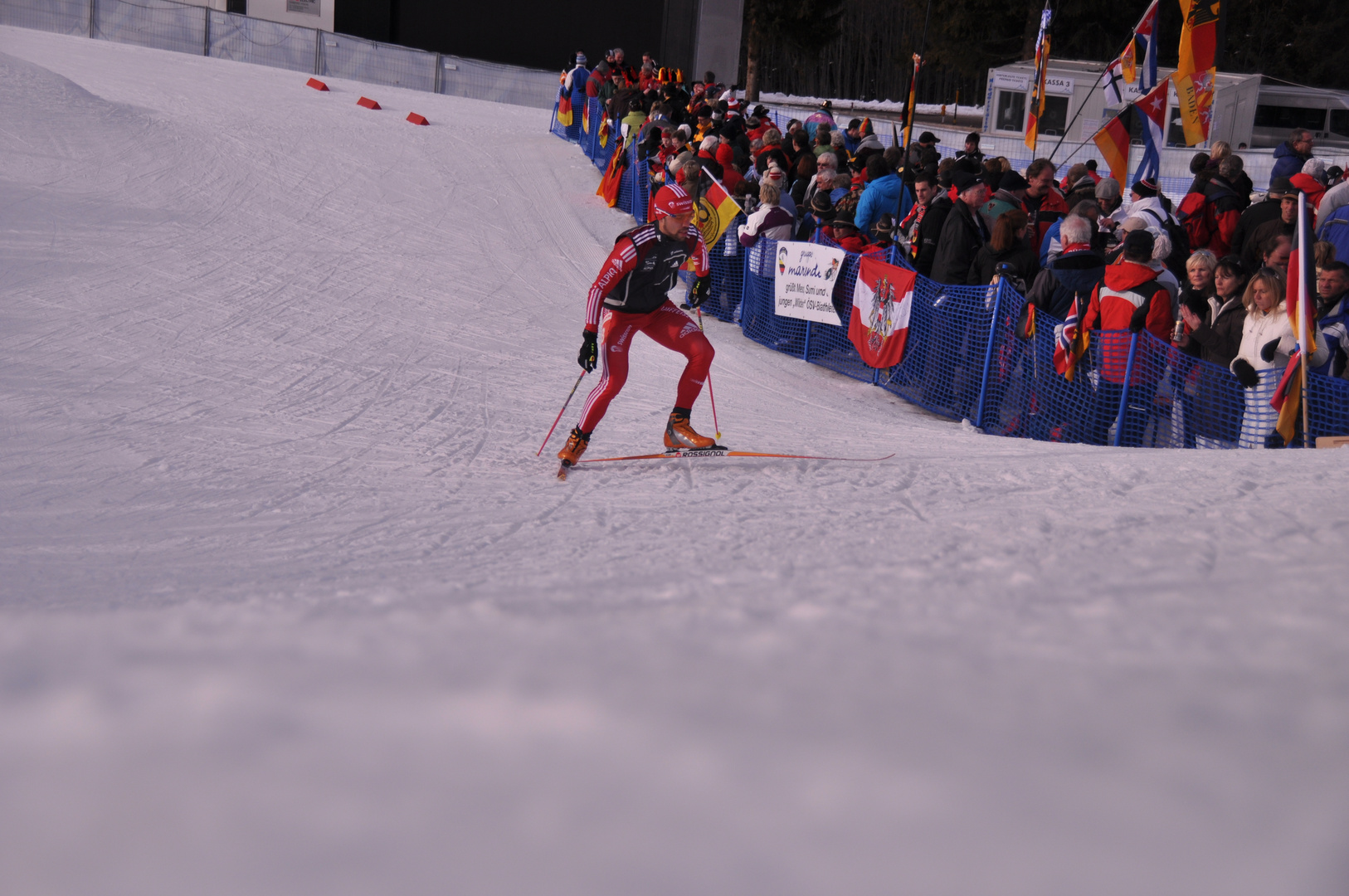 Frode Andresen bezwingt die Huber-Alm