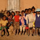 fröhliche Mädchen / Madagaskar 